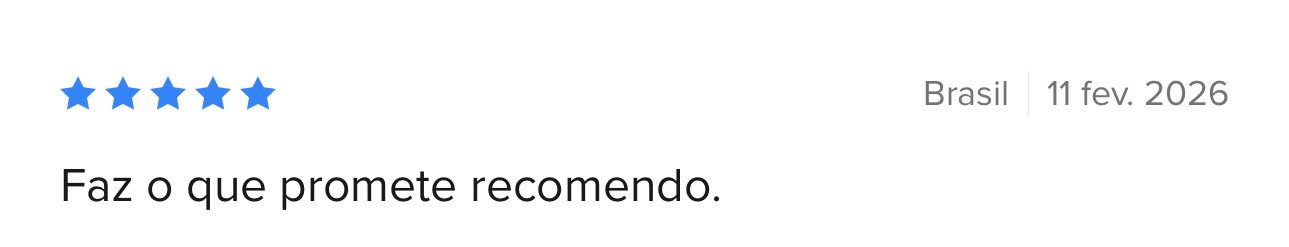 Avaliação de cliente 25