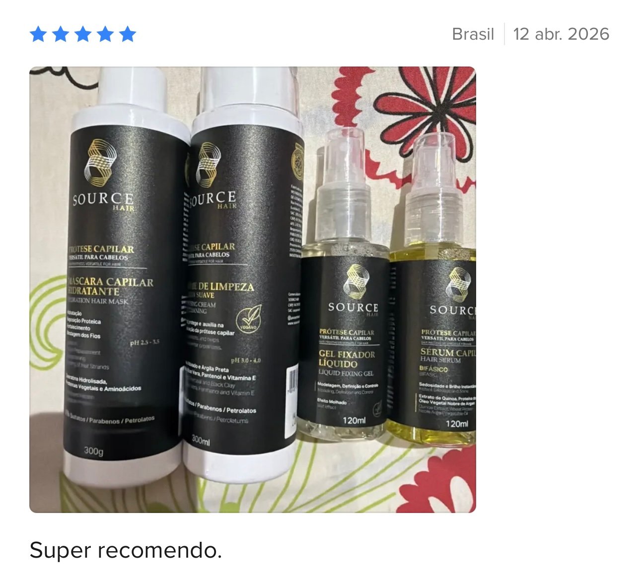Avaliação de cliente 3
